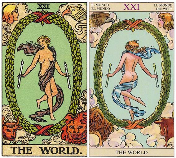 偉特塔羅牌(Universal Waite Tarot)圖片欣賞
